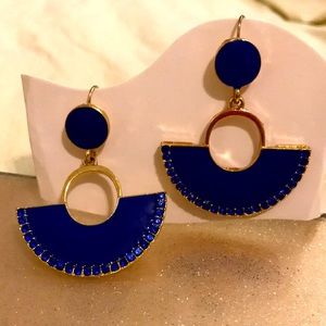 Royal Blue elegant Earrings